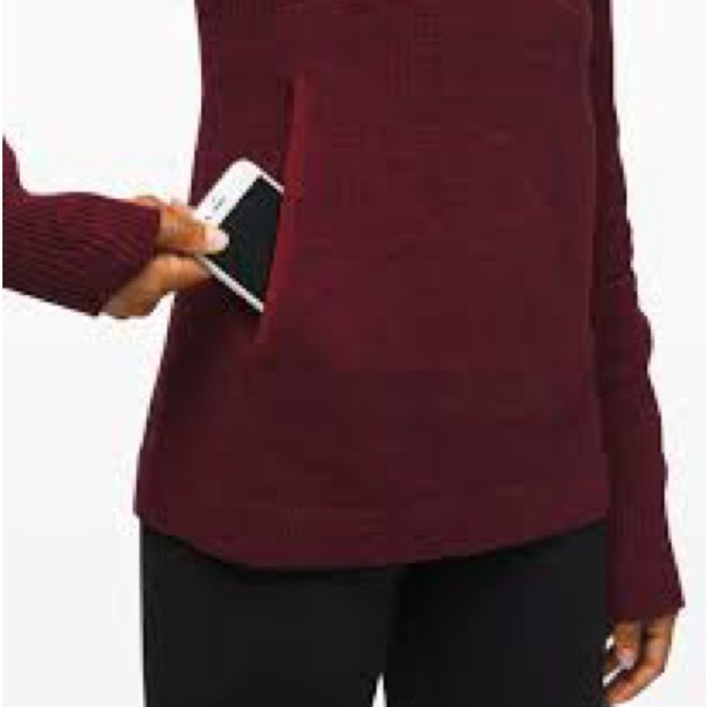 Lululemon summit stride sweater size M - Picture 2 of 7